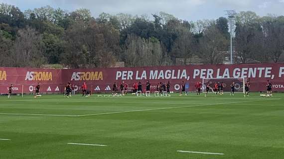 TRIGORIA - Lavoro atletico per il gruppo. Molti Primavera aggregati. VIDEO!