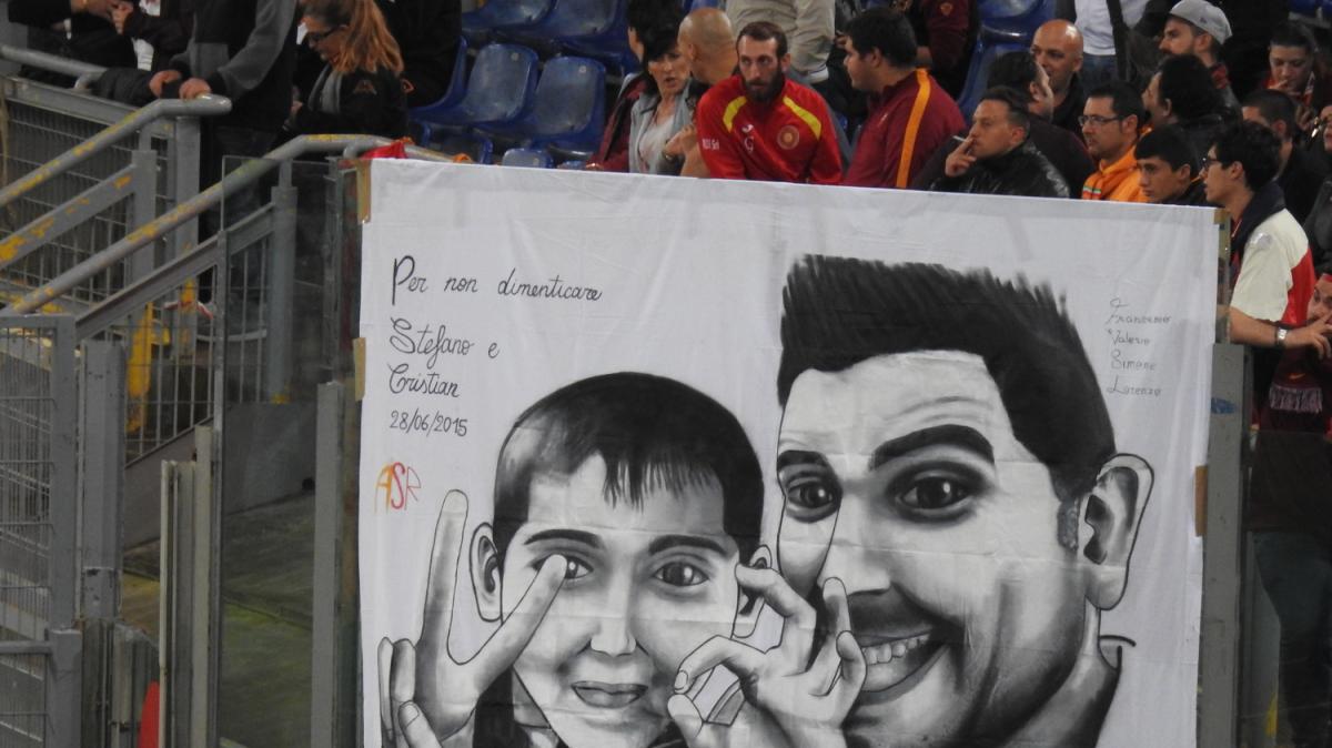 La Roma ricorda la scomparsa di Stefano e Cristian: "Sempre nel nostro cuore"