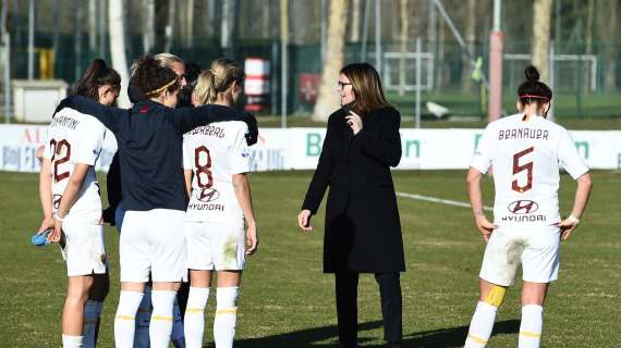 Roma Femminile, ecco il calendario degli allenamenti della settimana