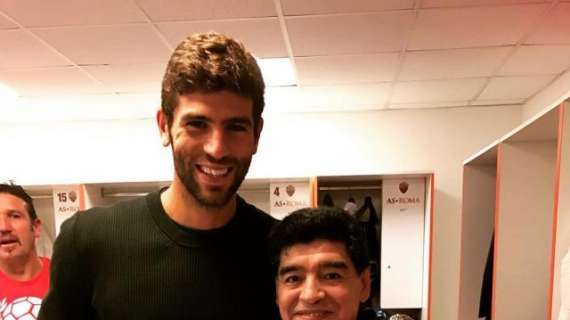 Instagram, Fazio con Maradona: "Con il più grande". FOTO!