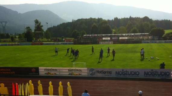 Riscone - Esercitazione sulla circolazione di palla e partitella a campo ridotto, Benatia e Osvaldo a parte, assente Marquinhos. FOTO! VIDEO!