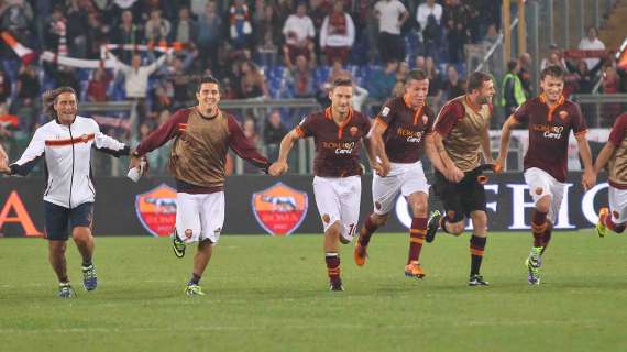 LA VOCE DELLA SERA - La Roma cala il pokerissimo con il Bologna, 5-0 e primato solitario. Garcia: "Merito dei giocatori". De Rossi: "Torneremo in Europa"