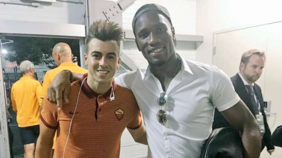 Twitter, El Shaarawy cita Massimo Marianella: "Meravigliosamente Drogba"