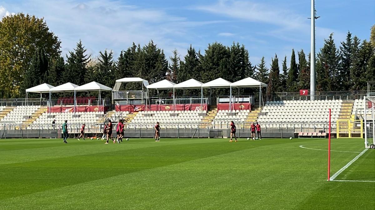 UEFA Women's Champions League - La rifinitura della Roma in vista del Barcellona. FOTO! VIDEO!
