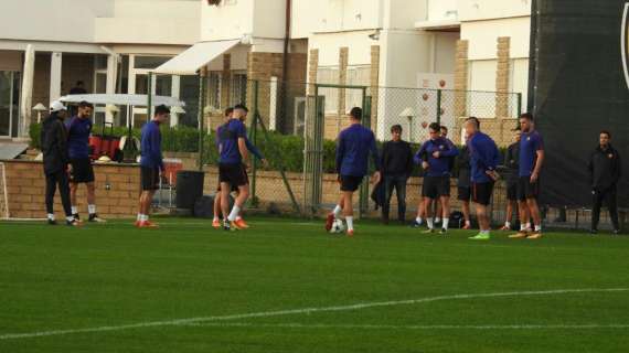 TRIGORIA - Rifinitura in vista del Chelsea, Manolas, Defrel ed Emerson in gruppo. FOTO! VIDEO!