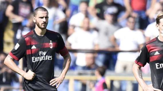 Milan, Bonucci: "È un luogo comune quello che rendo meglio nella difesa a tre"