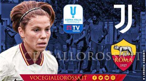 Coppa Italia Femminile - Juventus-Roma, la copertina del match. GRAFICA!