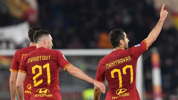 I numeri di... Roma-Lecce 4-0 - Dopo la vittoria torna anche il gioco. Dzeko fa 102 e raggiunge Montella, la media-gol di Mkhitaryan e lo sprint di Kolarov