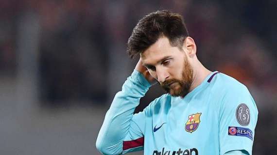 Barcellona, Messi: "Non ci risolleveremo dall'eliminazione in Champions per mano della Roma"