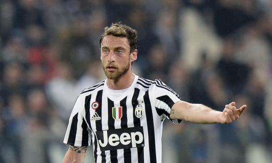 Juventus, rottura del crociato anteriore sinistro per Claudio Marchisio