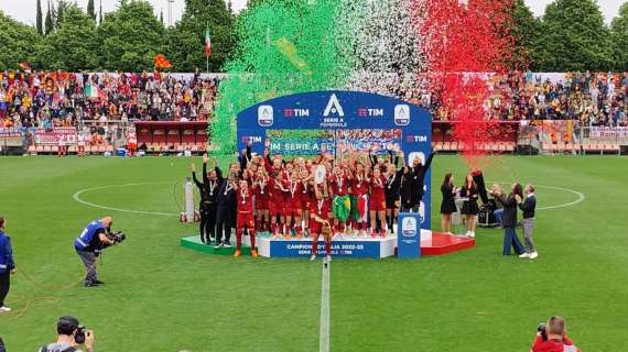 Roma-Juventus, si celebrerà lo scudetto della Femminile
