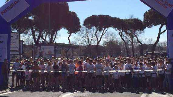 Prima edizione di Roma Derby Run al Foro Italico. FOTO!