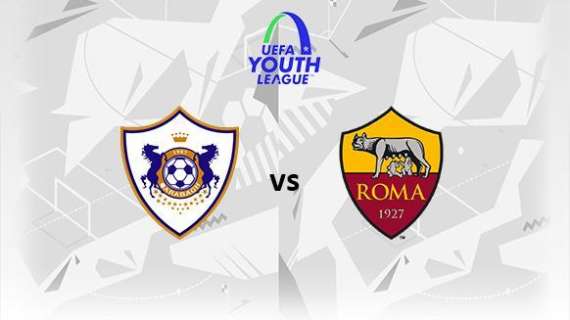 UEFA YOUTH LEAGUE - FK Qarabağ Ağdam vs AS Roma 0-3