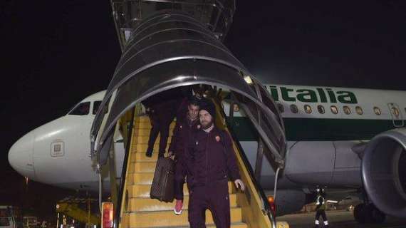 Twitter AS Roma - Squadra arrivata a Torino. FOTO!