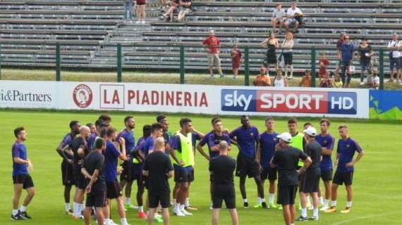  PINZOLO - Conclusa la seduta pomeridiana: i blu battono 2-1 i verdi nella partitella. FOTO!