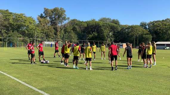 GIULIO ONESTI - La rifinitura della Roma in vista della Women's Champions League. FOTO! VIDEO!