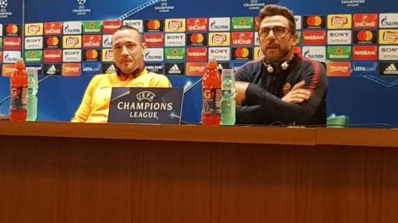 LA VOCE DELLA SERA - Di Francesco: "I tifosi saranno la nostra arma in più". Nainggolan: "Domani dipenderà da noi". I convocati della Roma: c'è Ünder