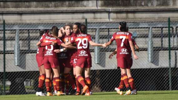 Serie A Femminile - Roma-Sassuolo 2-0, Giugliano e Andressa firmano la vittoria giallorossa  