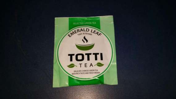 A Kharkiv si beve il tè di Totti. FOTO!
