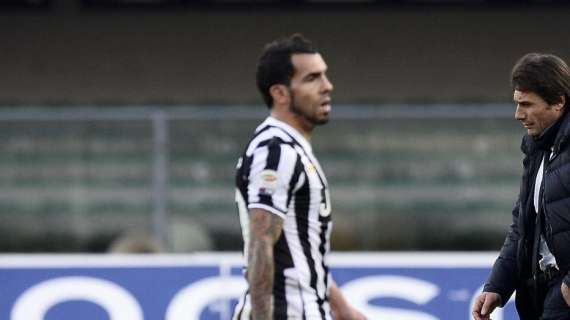 Juventus, Tevez: "Non siamo rilassati, abbiamo cercato anche il terzo gol"