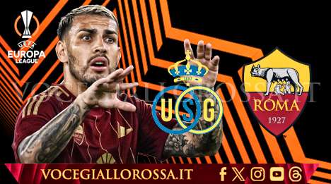 Union SG-Roma - La copertina del match. GRAFICA!