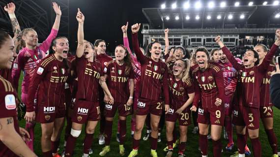 Serie A Women's Cup - Roma nel Girone C con Milan, Sassuolo e Ternana Women
