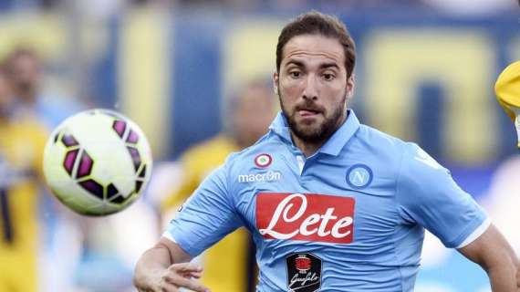 Sky Sport, Ugolini: "Higuain potrebbe restare a Napoli anche senza Champions"