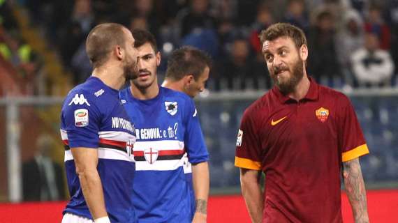 Opta - Le statistiche di Sampdoria-Roma