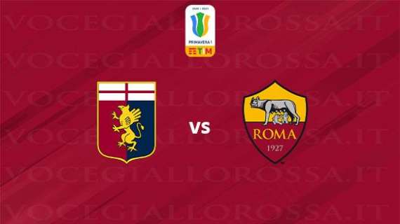 PRIMAVERA 1 - Genoa CFC vs AS Roma 1-0