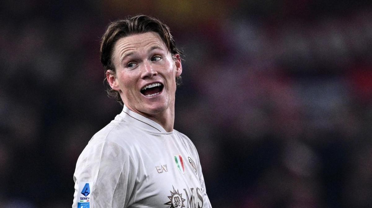 Napoli-Roma - McTominay sarà assente nel match contro i giallorossi