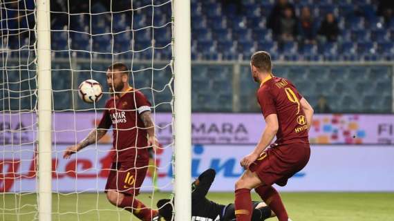 Sampdoria-Roma 0-1 - La gara sui social: "Ancora vivi ma in prognosi riservata. Sontuoso De Rossi, si è vista una squadra"