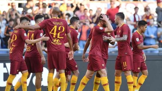 Roma-Sampdoria 4-1 - I giallorossi strapazzano i liguri grazie alla doppietta di El Shaarawy e alle reti di Jesus e Schick
