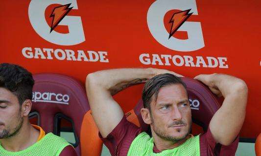 Bagni: "Totti ultima bandiera del calcio italiano"