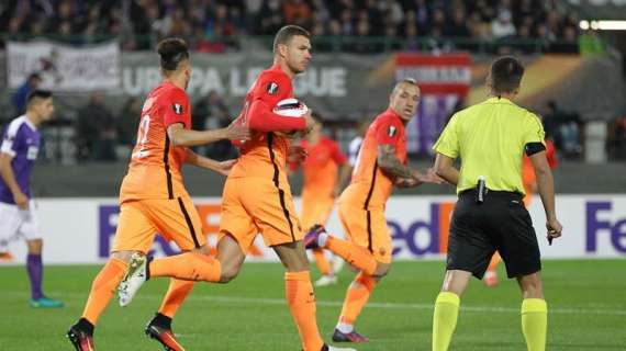 Austria Vienna-Roma 2-4 - Kayode spaventa ma Dzeko, De Rossi e Nainggolan stendono gli avversari. Anche Grünwald in gol nel finale. FOTO! VIDEO!
