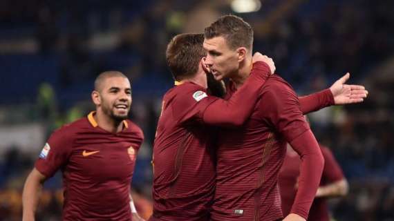 I numeri di... Roma-Cagliari 1-0: Dzeko come Messi quando gioca in casa. Fazio il solito gigante. Partita di sacrifico per Perotti