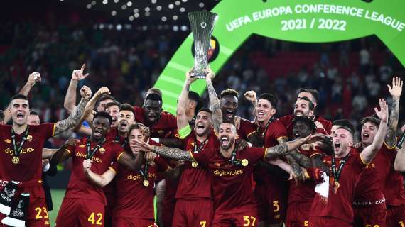 Accadde oggi - La Roma vince la Conference League! De Rossi: "Nessun mai vi amerà più di me"​​​​​​​. La Roma si aggiudica il derby ed è seconda: "Game over"