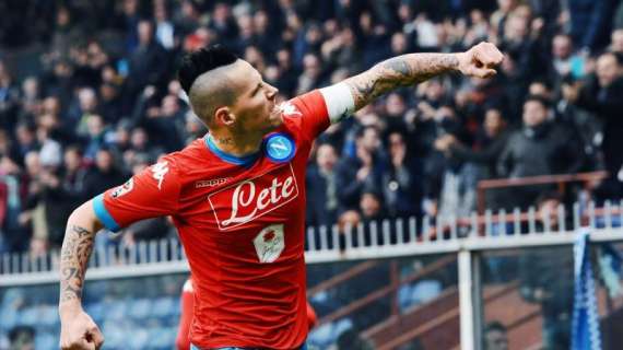 Napoli, Hamsik: "Noi squadra da battere? Siamo contenti di essere lì"