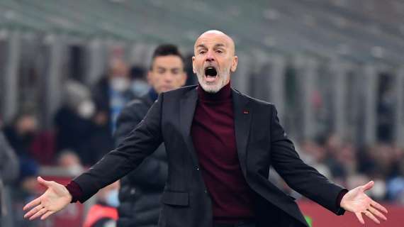 Pioli: "Il gol annullato allo scadere? Ad Atalanta-Roma Palomino ha cercato di intromettersi, mentre Giroud era per terra e non poteva far niente per intervenire"