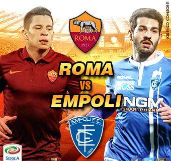Roma-Empoli 1-1 - La gara sui social