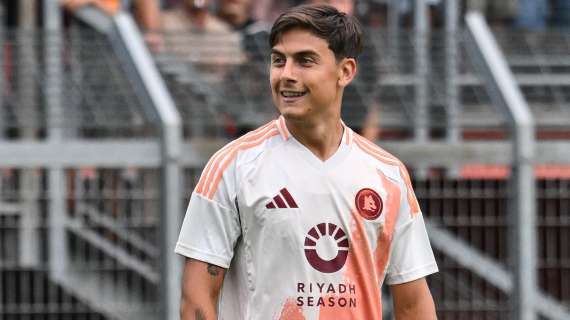 TRIGORIA - Dybala e Le Fée in gruppo durante l'allenamento di oggi