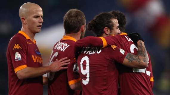 Roma-Atalanta 3-0 - I giallorossi volano ai quarti. Di Pjanic, Osvaldo e Destro le reti del match. FOTO! VIDEO!