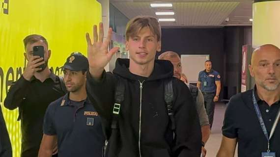 Ziolkowski è atterrato a Roma. FOTO!