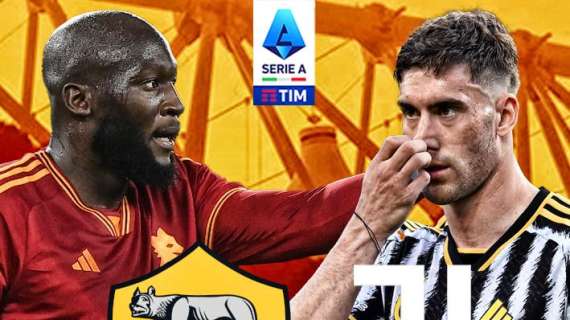 Roma-Juventus - La copertina del match. GRAFICA!