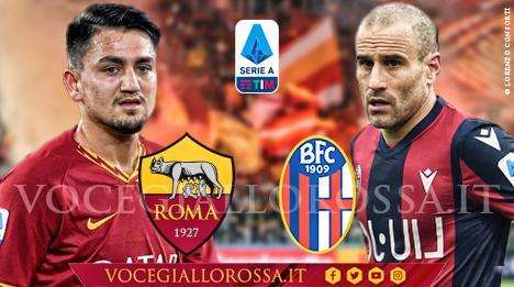 Roma-Bologna - La copertina del match. GRAFICA!