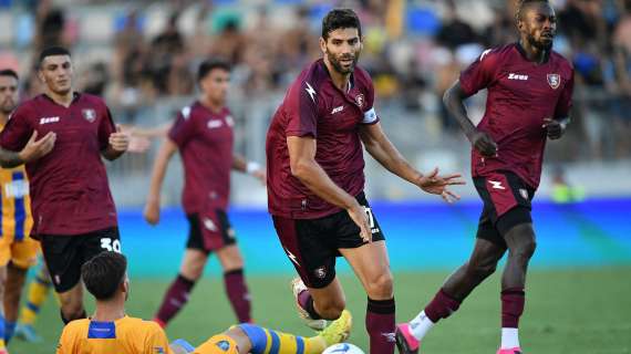 Salernitana, Fazio: "Bello ripartire dall'Olimpico"