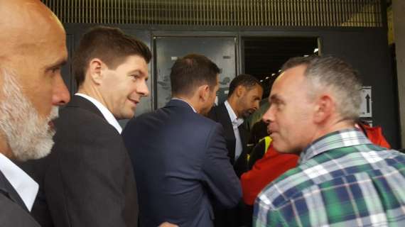 Gerrard, Lampard e Rio Ferdinand all'Olimpico. FOTO!