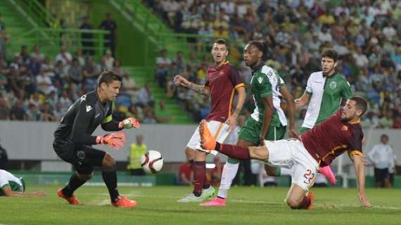 Sporting Lisbona-Roma 2-0, Slimani e Mané puniscono i giallorossi, espulso Yanga-Mbiwa. FOTO! VIDEO!