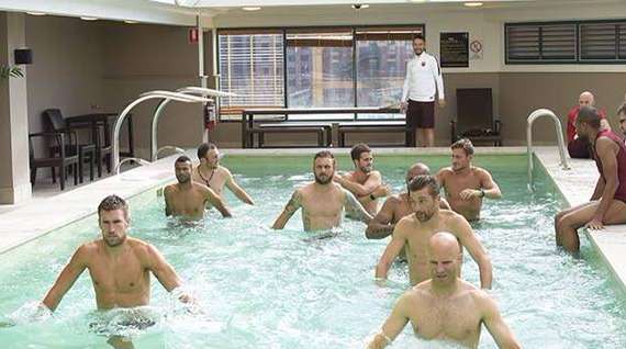 MELBOURNE - Lavoro in piscina per la squadra in mattinata. FOTO!