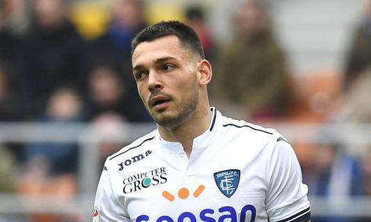 Empoli, Veseli: "Dopo il 2-0 è stato difficile trovare il varco giusto"