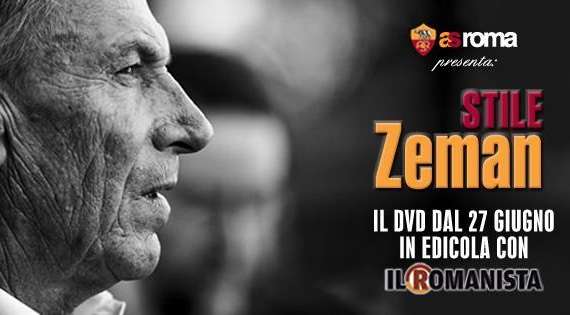 Domani con Il Romanista il dvd "Stile Zeman"